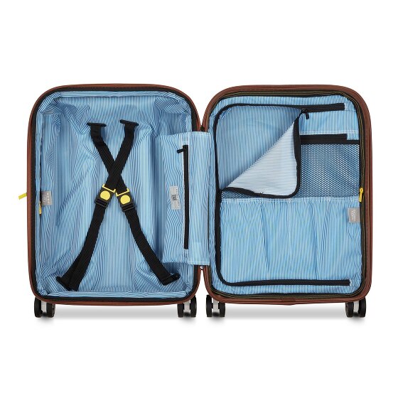 Delsey Paris Carrousel 2 4 ruote Carrello della cabina 55 cm con piega di espansione