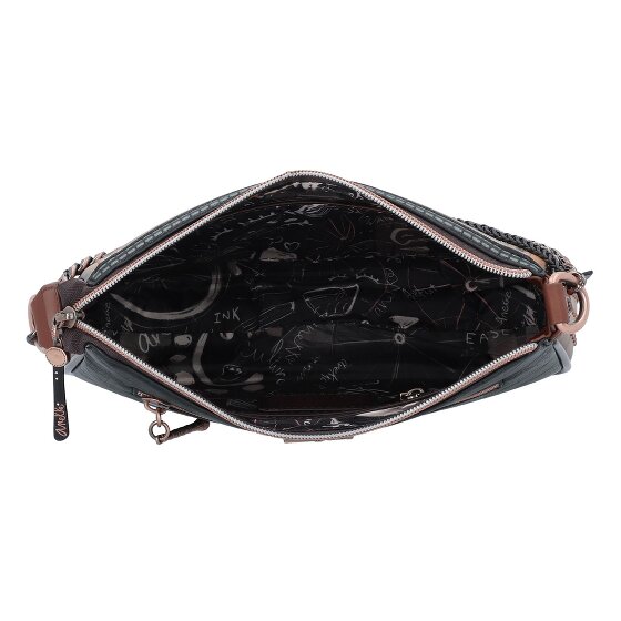 Anekke Shoen Black Borsa a tracolla 24 cm