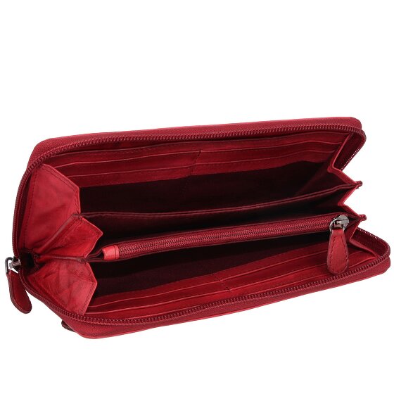 Jack Kinsky Portafoglio Nelson RFID in pelle 20 cm