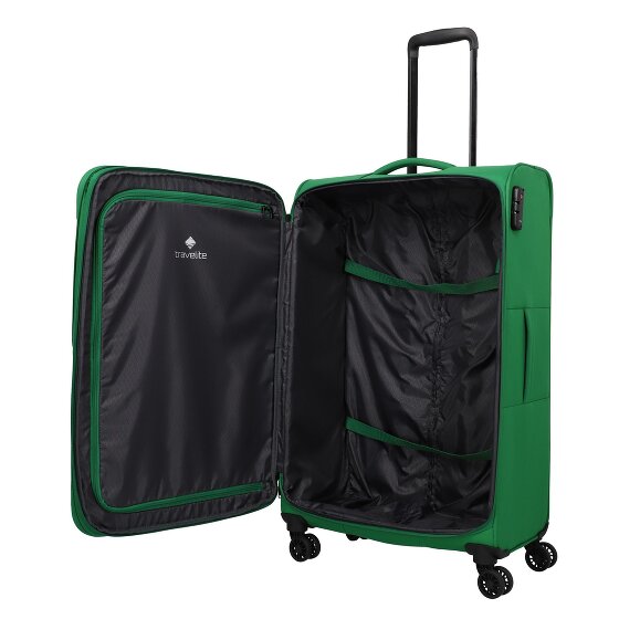 Travelite Rügen 4 ruote Carrello L 78 cm con piega di espansione