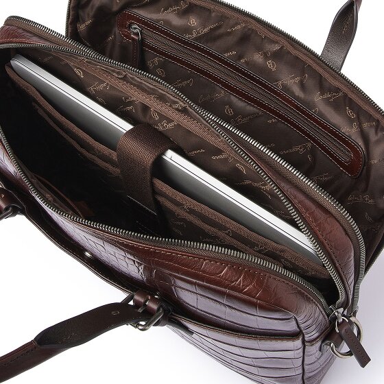 Castelijn & Beerens Jules Valigetta Protezione RFID Pelle 30 cm Scomparto per laptop