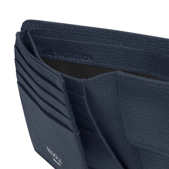 Redolz Portafoglio QF RFID in pelle 12 cm pieghevole