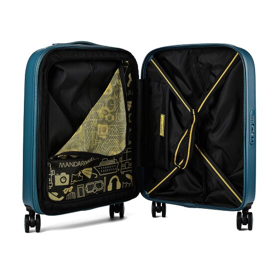 Mandarina Duck Logoduck + 4 ruote Trolley cabina S 55 cm
