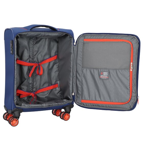 Roncato Crosslite 4 ruote Trolley cabina S 55 cm espandibile