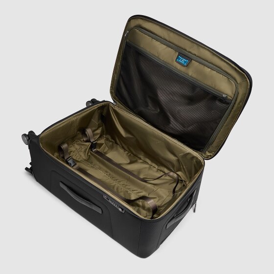 Piquadro Brief 4 ruote Carrello 68 cm con piega di espansione