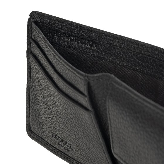 Redolz Leather Essentials QF portafoglio piccolo RFID in pelle 10,5 cm