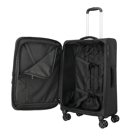 Travelite Kick Off 4 ruote Set di valigie 3 pezzi espandibile