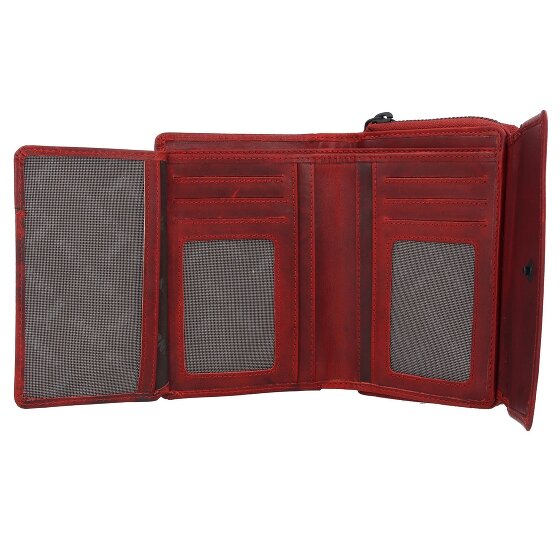 Jack Kinsky Risör Portafoglio Protezione RFID Pelle 14 cm