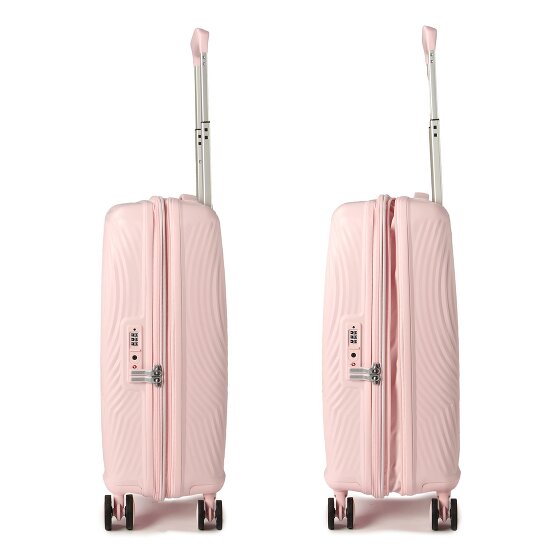 American Tourister Mickey Magic 4 ruote Carrello della cabina 55 cm con piega di espansione