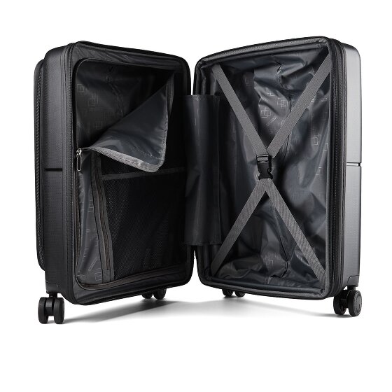 American Tourister Dashpop 4 ruote Carrello della cabina 55 cm con piega di espansione