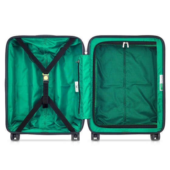 Delsey Paris x United Colors of Benetton Fabrica Carrello da cabina a 4 ruote 55 cm