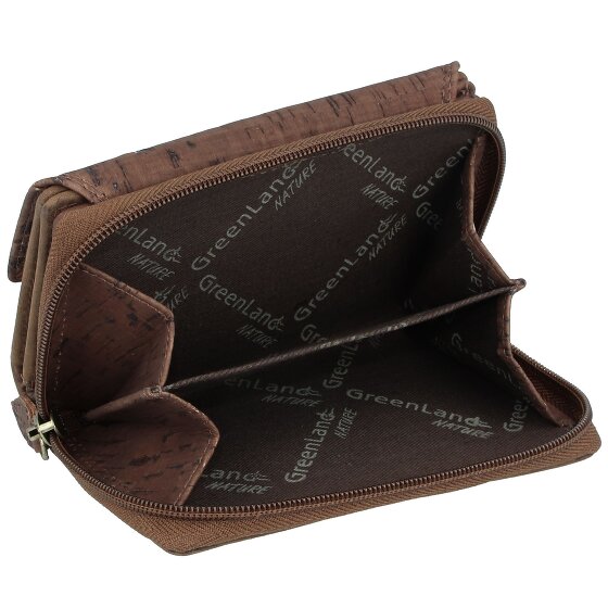 Greenland Nature Portafoglio RFID in pelle 14 cm