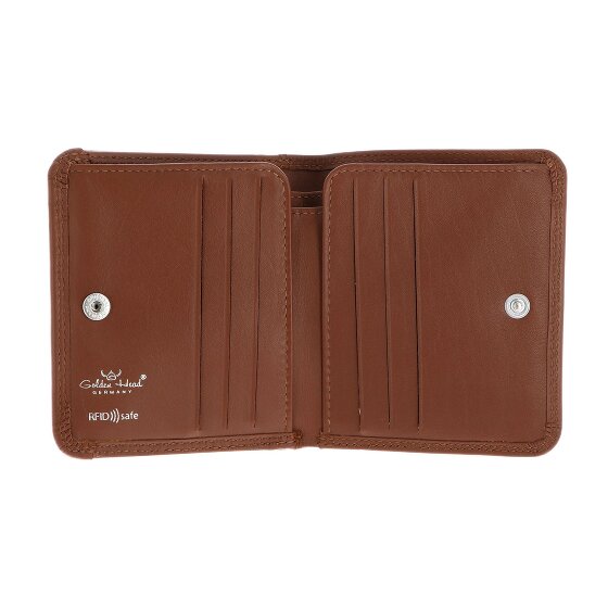Golden Head Polo Portafoglio Protezione RFID Vera Pelle 10.5 cm