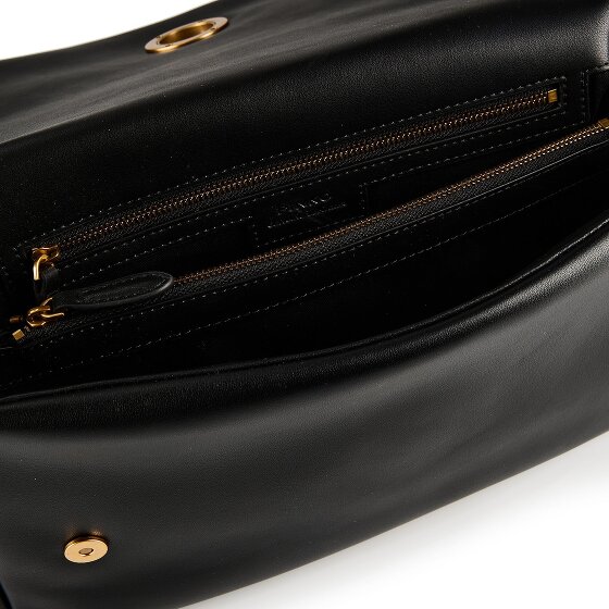 PINKO Click Soft Classic Borsa a spalla Vera Pelle 32 cm