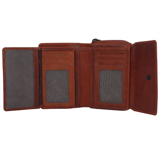 Jack Kinsky Risör Portafoglio Protezione RFID Pelle 14 cm