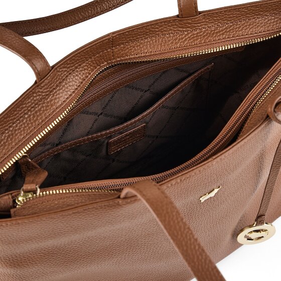 Braun Büffel Hanna Borsa shopper S Vera Pelle 38 cm