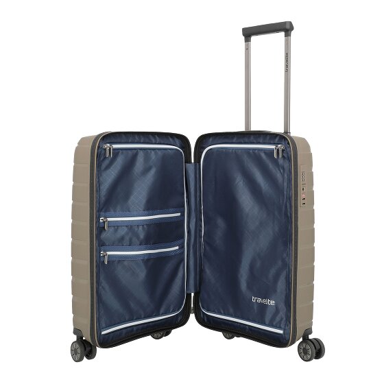 Travelite Air Base Slim 4 ruote Carrello della cabina S 55 cm
