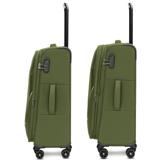 Stratic taska Trolley a 4 ruote M 65 cm con piega a espansione