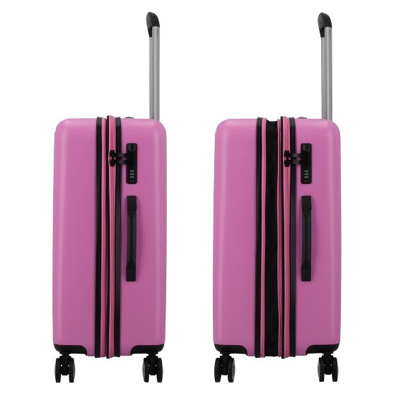 Gabol Future Plus 4 ruote Carrello 66 cm con piega di espansione