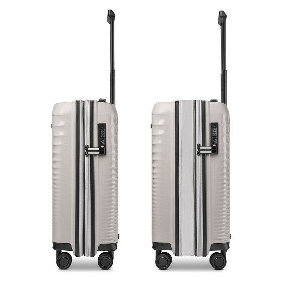Farmhood Straw Edition 4 ruote Trolley cabina 55 cm espandibile