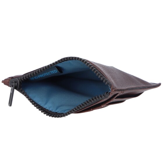 Piquadro Harper Custodia per carte di credito in pelle 12 cm