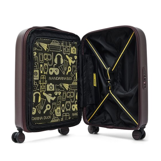 Mandarina Duck Logoduck + 4 ruote Carrello della cabina S 55 cm