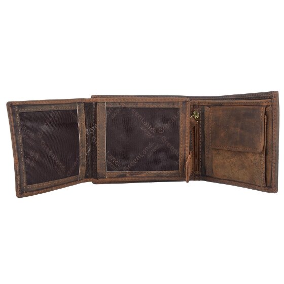 Greenland Nature Montenegro Portafoglio RFID in pelle 12 cm