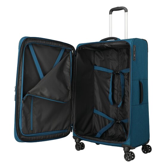 Travelite Kick Off 4 ruote Carrello L 78 cm espandibile