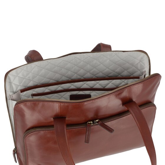 Leonhard Heyden Cambridge Borsa a tracolla in pelle 41 cm Scomparto per laptop