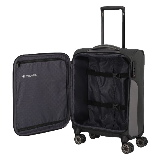 Travelite VIIA Carrello cabina a 4 ruote 55 cm