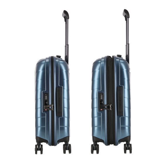 Samsonite Attrix 4 ruote Carrello della cabina 55 cm con piega di espansione