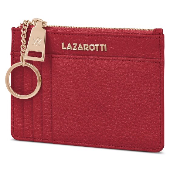 Lazarotti Bologna Portachiavi in pelle 11,5 cm con scomparto per air tag