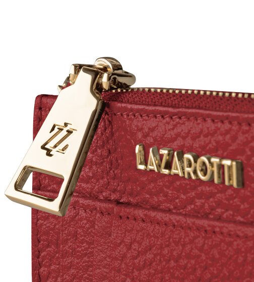 Lazarotti Bologna Portachiavi in pelle 11,5 cm con scomparto per air tag