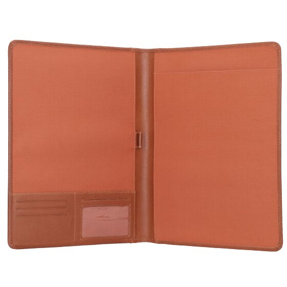 Burkely Astuccio da scrittura in pelle Bing vintage 33 cm