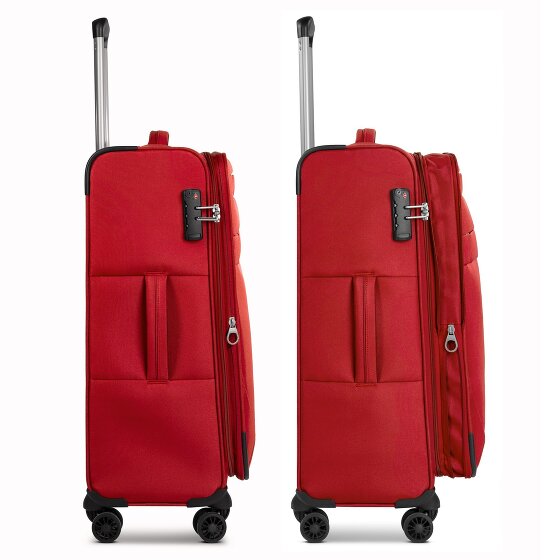 Worldpack Chicago 4 ruote Carrello M 67 cm con piega di espansione