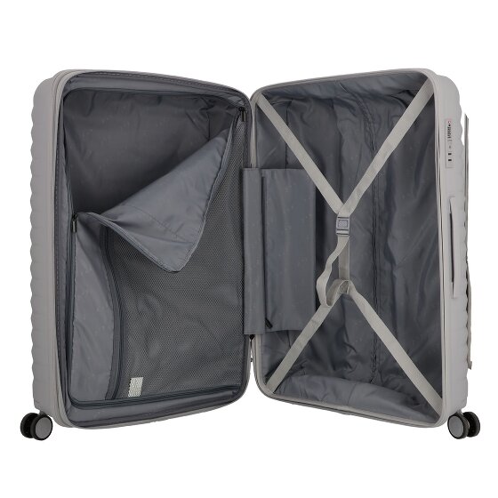 d&n Travel Line 4500 4 ruote Carrello L 75 cm con piega di espansione