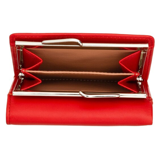 DuDu Corsica Portafoglio Protezione RFID Vera Pelle 11 cm