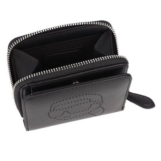 Karl Lagerfeld Ikonik 2.0 Portafoglio Vera Pelle 11.5 cm