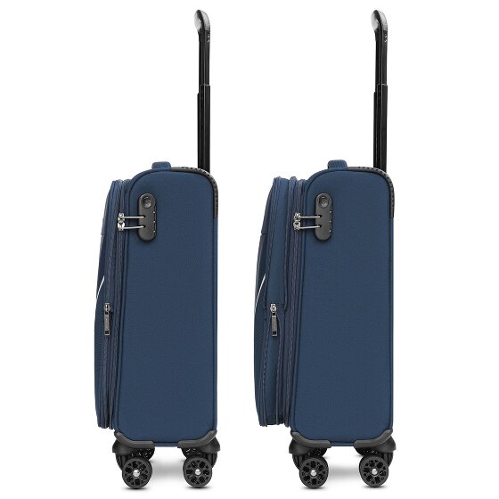 Stratic taska Trolley cabina a 4 ruote S 55 cm con piega a espansione
