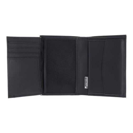 oxmox Leather Portafoglio Protezione RFID Vera Pelle 13 cm