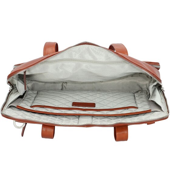 Leonhard Heyden Cambridge Borsa a tracolla in pelle 41 cm Scomparto per laptop