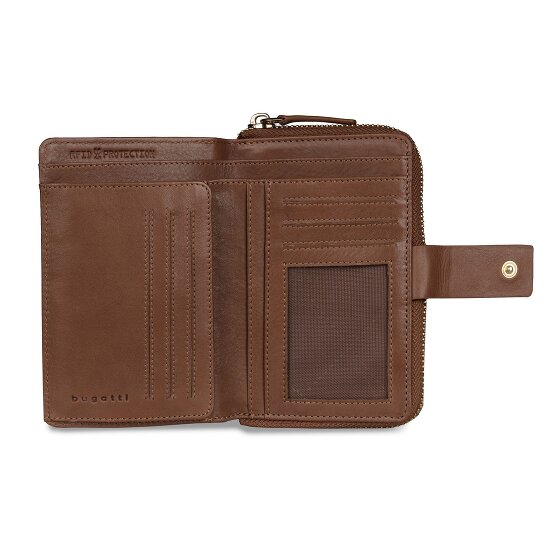 bugatti Noemi Portafoglio Protezione RFID Pelle 14 cm