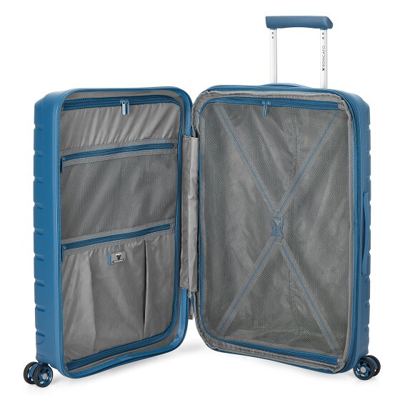 Roncato B-Flying Move 4 ruote Set di valigie 3 pezzi con piega di espansione