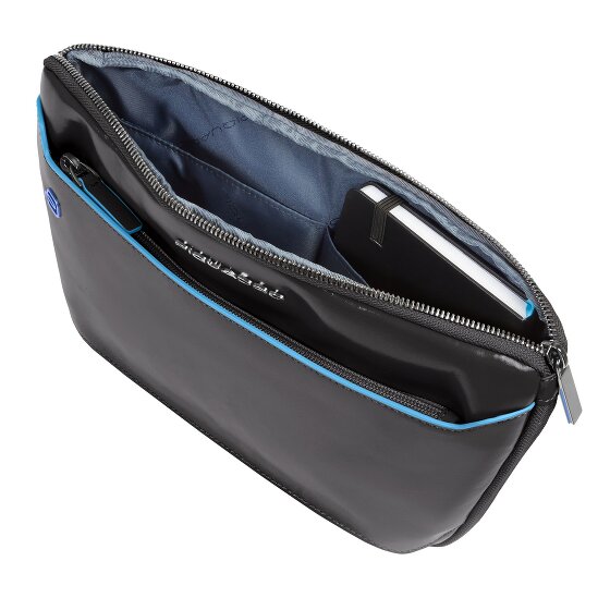 Piquadro Blue Square Borsa a tracolla Vera Pelle 30 cm