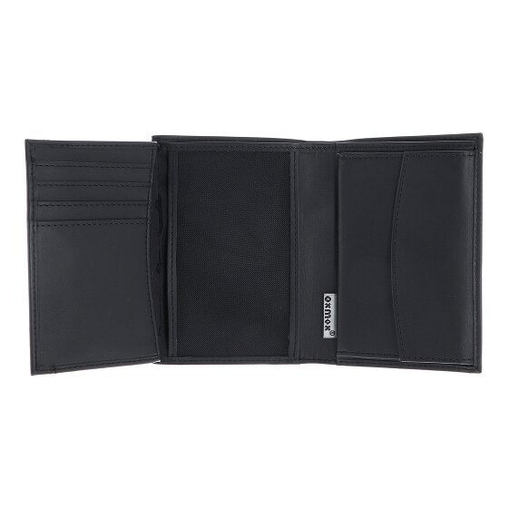 oxmox Leather Portafoglio Protezione RFID Vera Pelle 13 cm