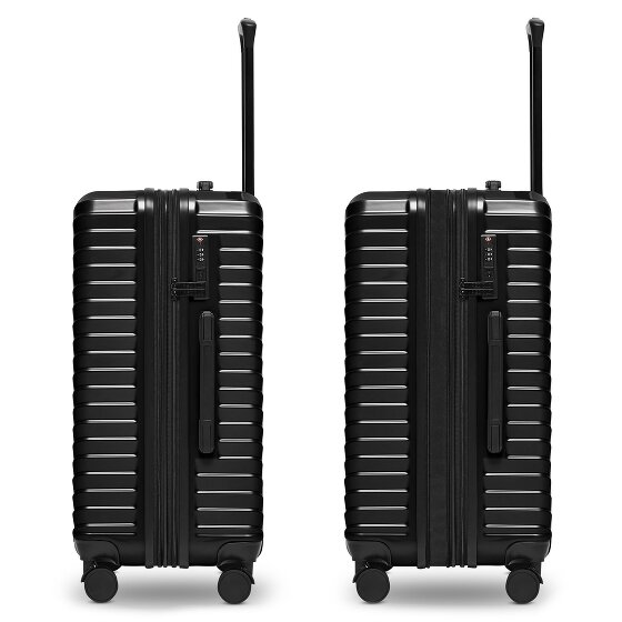 Redolz Essentials 18 4 ruote Set di valigie 3 pezzi con piega di espansione