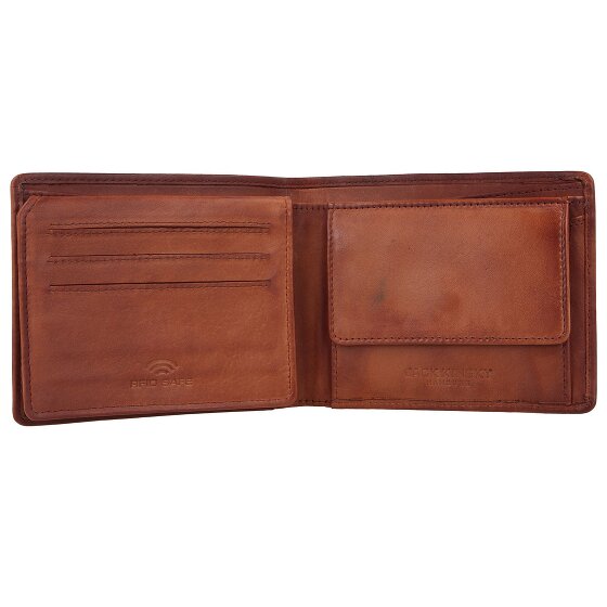 Jack Kinsky Portafoglio Nelson RFID in pelle 13 cm