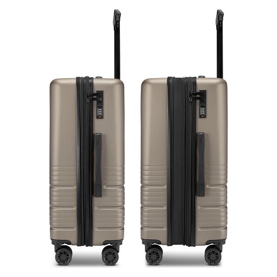 camel active Hanoi 4 ruote Carrello M 65 cm con piega di espansione