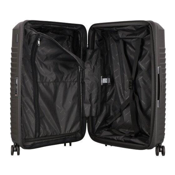 Samsonite Intuo 4 ruote Carrello M 69 cm con piega di espansione