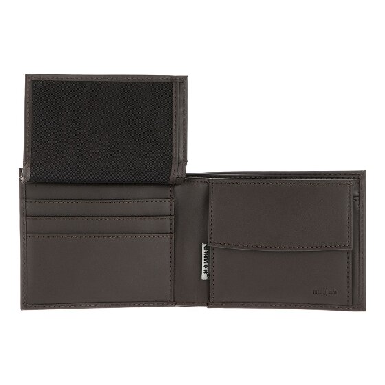 oxmox Leather Portafoglio Protezione RFID Vera Pelle 10 cm